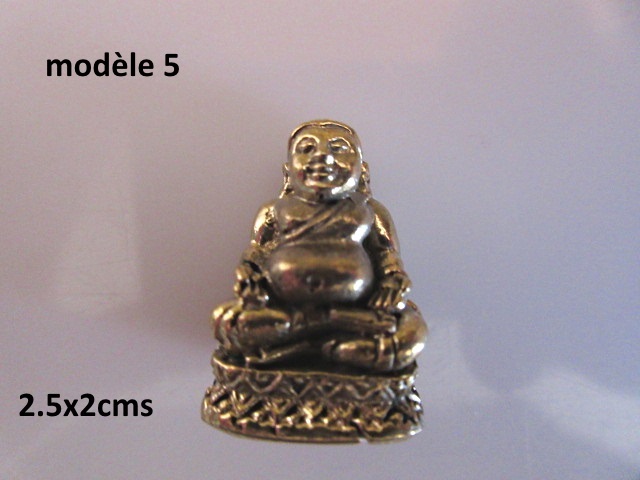 Miniature de buddha en bronze - modle 5