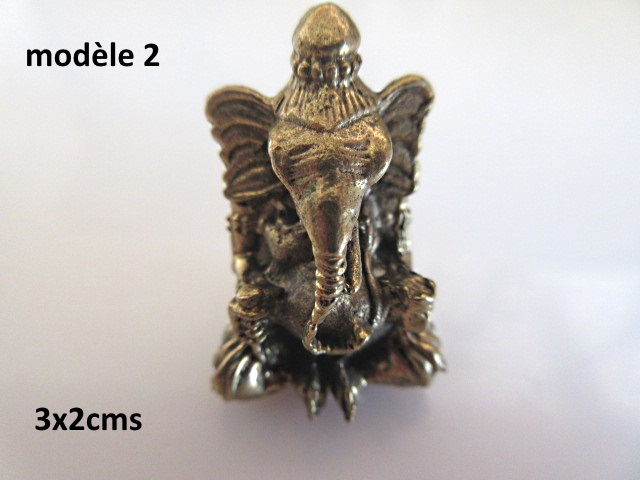 Miniature de Ganesh en bronze - modle 2